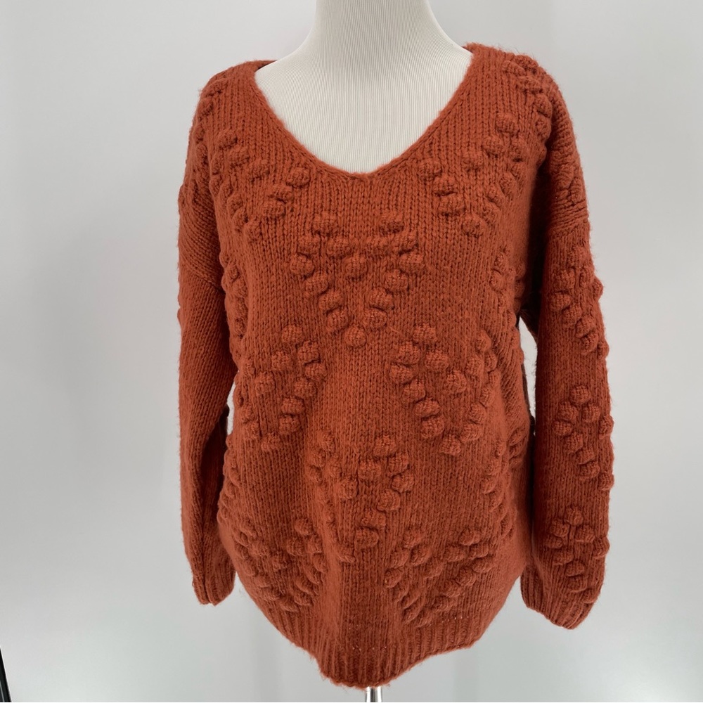 Favlux Woman’s Orange Sweater